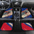 Liechtenstein Car Mats with Alpine Skiing Red Blue Design and Mountain Landscape - Wonder Print Shop