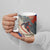 Liechtenstein Ceramic Mug with Alpine Skiing Red Blue Design and Mountain Landscape - Wonder Print Shop
