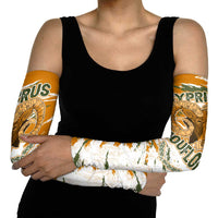 Cyprus Arm Sleeves with Mouflon Illustration Design and National Laurel - Wonder Print Shop