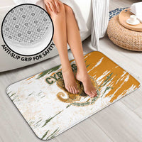 Cyprus Bathroom Set with Mouflon Illustration Design and National Laurel - Wonder Print Shop