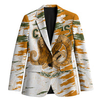 Cyprus Blazer with Mouflon Illustration Design and National Laurel - Wonder Print Shop