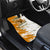 Cyprus Car Mats with Mouflon Illustration Design and National Laurel - Wonder Print Shop