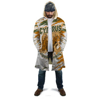 Cyprus Cloak with Mouflon Illustration Design and National Laurel - Wonder Print Shop