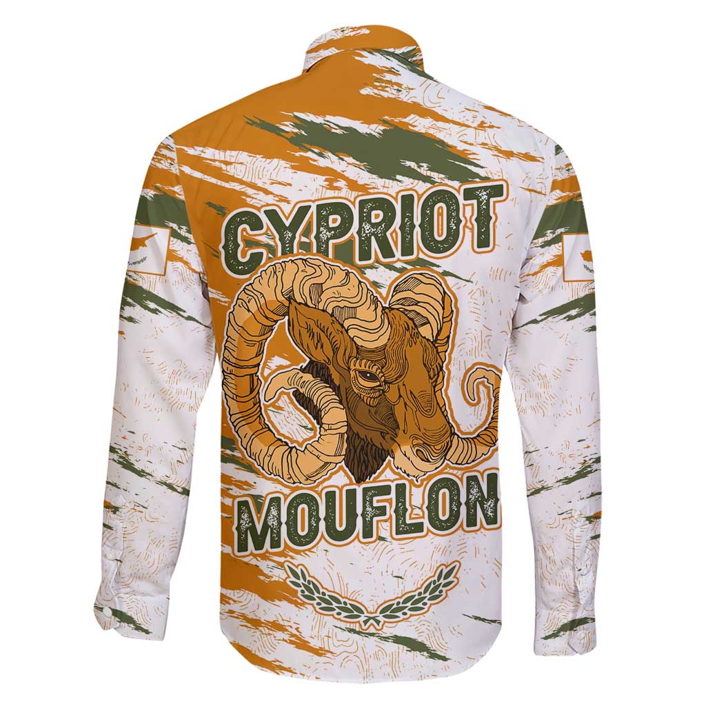 Cyprus Family Matching Short Sleeve Bodycon Dress and Hawaiian Shirt with Mouflon Illustration Design and National Laurel - Wonder Print Shop