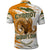 Cyprus Polo Shirt with Mouflon Illustration Design and National Laurel - Wonder Print Shop