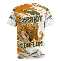 Cyprus Rugby Jersey with Mouflon Illustration Design and National Laurel - Wonder Print Shop