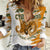 Cyprus Women Casual Shirt with Mouflon Illustration Design and National Laurel - Wonder Print Shop