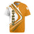 Cyprus Rugby Jersey with Orange White Abstract Streak Design and Flag Emblem - Wonder Print Shop