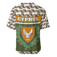 Cyprus Baseball Jersey with Cyclamen Flower Illustration Design and National Emblem - Wonder Print Shop