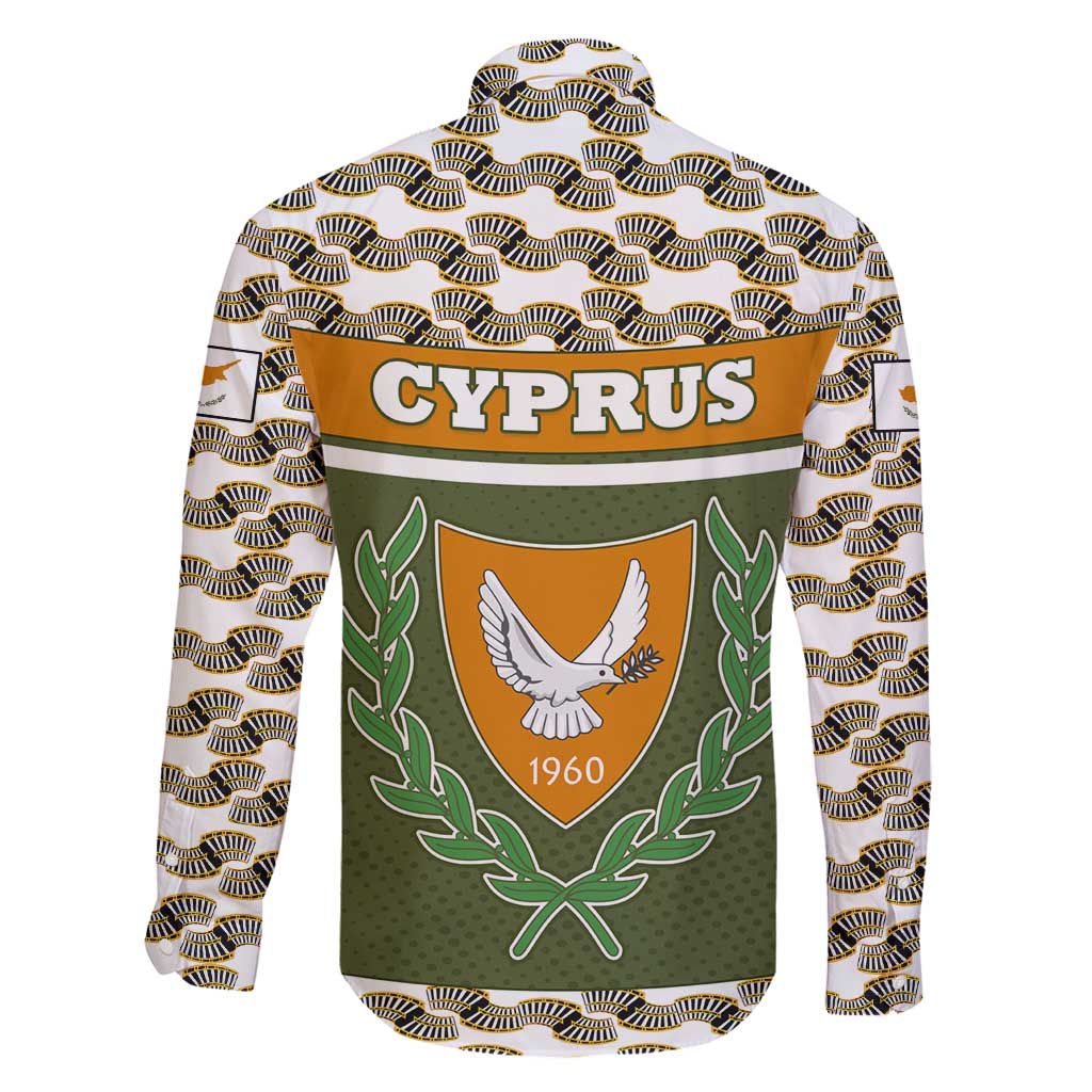 Cyprus Family Matching Puletasi and Hawaiian Shirt with Cyclamen Flower Illustration Design and National Emblem - Wonder Print Shop