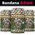 Cyprus Neck Gaiter with Cyclamen Flower Illustration Design and National Emblem TS04