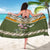 Cyprus Sarong with Cyclamen Flower Illustration Design and National Emblem - Wonder Print Shop