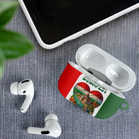 Hungary AirPods Case with Budapest Heart Illustration Design and Crown Emblem - Wonder Print Shop