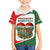 Hungary Kid Hawaiian Shirt with Budapest Heart Illustration Design and Crown Emblem - Wonder Print Shop