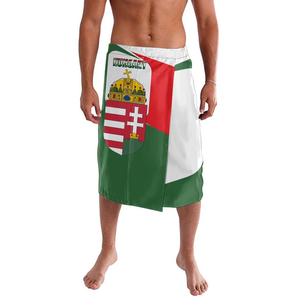 Hungary Lavalava with Budapest Heart Illustration Design and Crown Emblem - Wonder Print Shop