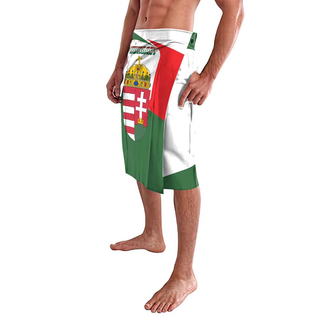 Hungary Lavalava with Budapest Heart Illustration Design and Crown Emblem - Wonder Print Shop