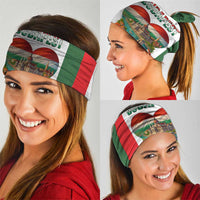 Hungary Neck Gaiter with Budapest Heart Illustration Design and Crown Emblem - Wonder Print Shop