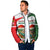 Hungary Padded Jacket with Budapest Heart Illustration Design and Crown Emblem - Wonder Print Shop