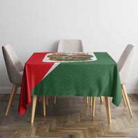 Hungary Tablecloth with Budapest Heart Illustration Design and Crown Emblem - Wonder Print Shop