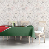 Hungary Tablecloth with Budapest Heart Illustration Design and Crown Emblem - Wonder Print Shop