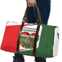 Hungary Travel Bag with Budapest Heart Illustration Design and Crown Emblem - Wonder Print Shop