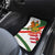 Hungary Car Mats with Knight and Angel Illustration Design and National Crest - Wonder Print Shop