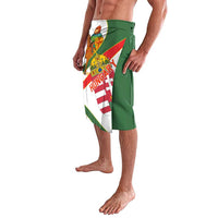 Hungary Lavalava with Knight and Angel Illustration Design and National Crest - Wonder Print Shop