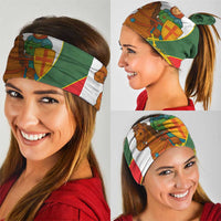 Hungary Neck Gaiter with Knight and Angel Illustration Design and National Crest - Wonder Print Shop