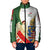 Hungary Padded Jacket with Knight and Angel Illustration Design and National Crest - Wonder Print Shop