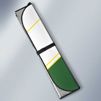 Hungary Auto Sun Shade with Folk Musician Illustration Design and Traditional Floral - Wonder Print Shop