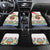 Hungary Car Mats with Folk Musician Illustration Design and Traditional Floral - Wonder Print Shop