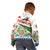 Hungary Kid Hoodie with Folk Musician Illustration Design and Traditional Floral - Wonder Print Shop