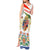 Hungary Tank Maxi Dress with Folk Musician Illustration Design and Traditional Floral - Wonder Print Shop