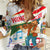 Hungary Women Casual Shirt with Folk Musician Illustration Design and Traditional Floral - Wonder Print Shop