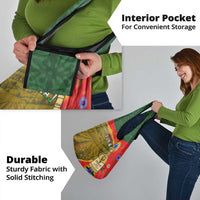 Hungary Grocery Bag with Tokaj Vineyard Illustration Design and Grape Wine - Wonder Print Shop