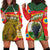 Hungary Hoodie Dress with Tokaj Vineyard Illustration Design and Grape Wine - Wonder Print Shop