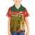 Hungary Kid Hawaiian Shirt with Tokaj Vineyard Illustration Design and Grape Wine - Wonder Print Shop