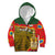 Hungary Kid Hoodie with Tokaj Vineyard Illustration Design and Grape Wine - Wonder Print Shop