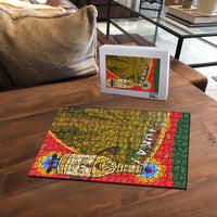 Hungary Puzzle with Tokaj Vineyard Illustration Design and Grape Wine - Wonder Print Shop