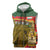 Hungary Sleeveless Zip Hoodie with Tokaj Vineyard Illustration Design and Grape Wine - Wonder Print Shop