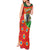 Hungary Tank Maxi Dress with Tokaj Vineyard Illustration Design and Grape Wine - Wonder Print Shop