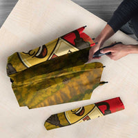 Hungary Umbrella with Tokaj Vineyard Illustration Design and Grape Wine - Wonder Print Shop