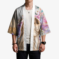 Helen Of Troy Kimono Ancient Greek Mythology Floral Goddess Portrait