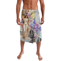 Helen Of Troy Lavalava Ancient Greek Mythology Floral Goddess Portrait