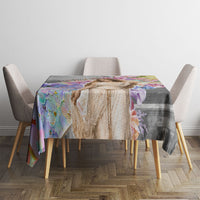 Helen Of Troy Tablecloth Ancient Greek Mythology Floral Goddess Portrait