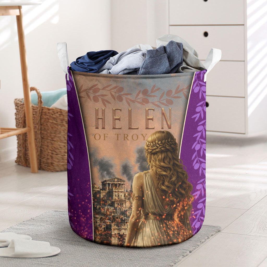 Helen Of Troy Laundry Basket Ancient Greek Mythology Trojan War