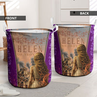Helen Of Troy Laundry Basket Ancient Greek Mythology Trojan War