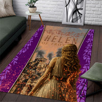 Helen Of Troy Area Rug Ancient Greek Mythology Trojan War