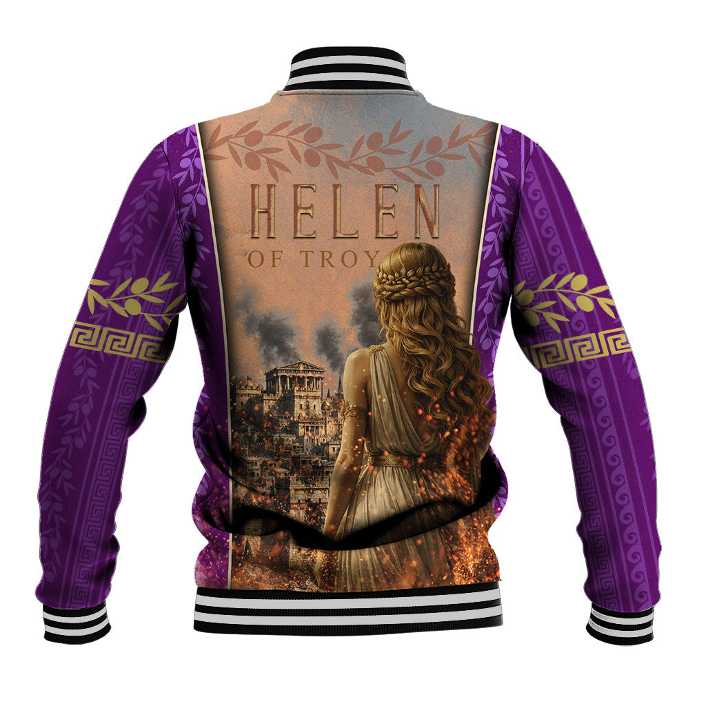Helen Of Troy Baseball Jacket Ancient Greek Mythology Trojan War