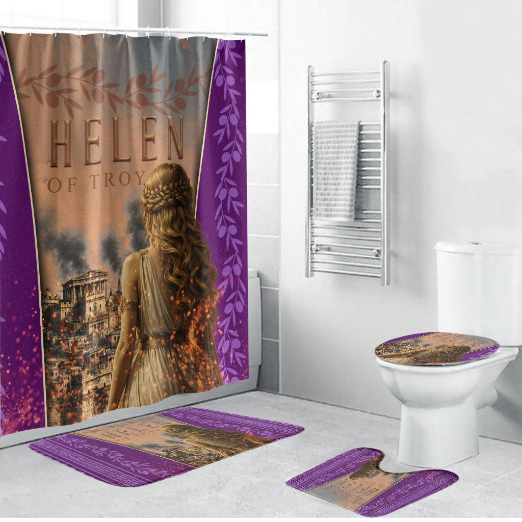 Helen Of Troy Bathroom Set Ancient Greek Mythology Trojan War